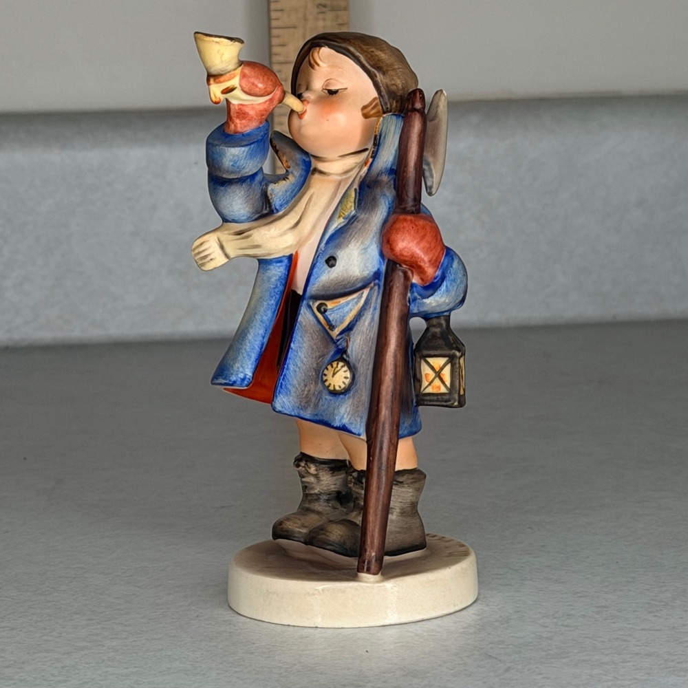 Goebel Hummel‎ Hear Ye Hear Ye Figurine 15/0 TMK-3 Blue Night Watchman 6 inch